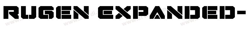 Rugen Expanded字体转换